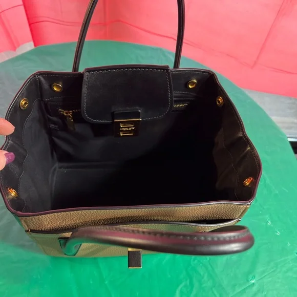 Collection Michael Kors Made in Florence Italy luxurious handcrafted handbag.